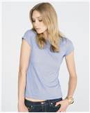 Bella - Ladies' Short Sleeve Crewneck Heather T-Shirt